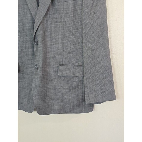 MICHAEL KORS Blazer Mens Size 44R Gray Wool Blend Sport Coat Jacket - Picture 4 of 11